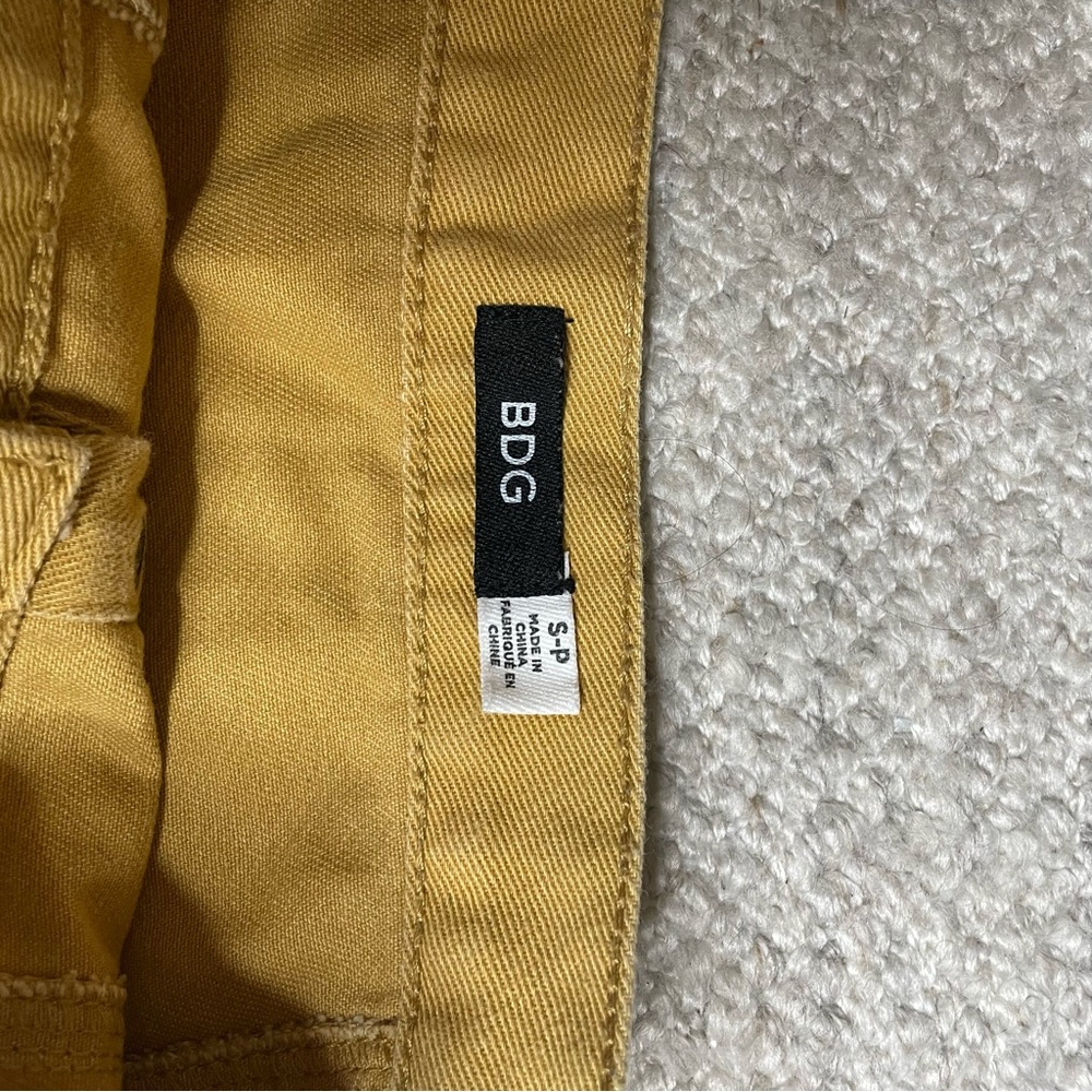 BDG A line mustard denim skirt size S - Picture 2 of 4